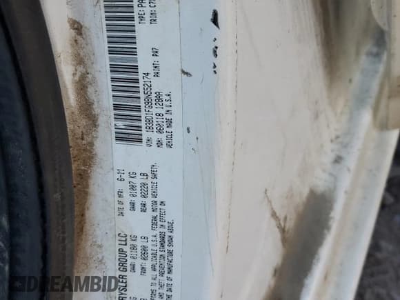 ✅ 2011 Dodge Avenger Heat • VIN: 1B3BD1FG9BN552174 • Лот: 77996614. Опубликован ранее на Copart с пробегом 197 387 миль. Бесплатный доступ к архиву аукционных продаж из США и подробный отчёт об истории автомобиля на DreamBid. Изображение 15.