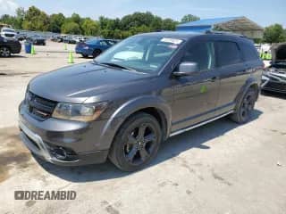2018 Dodge Journey Crossroad with VIN 3C4PDCGG2JT516369, listed as a Copart auction lot 70289625 with 123,243 mi miles and Salvage title. Bid and sale history available at DreamBid. Image 1.