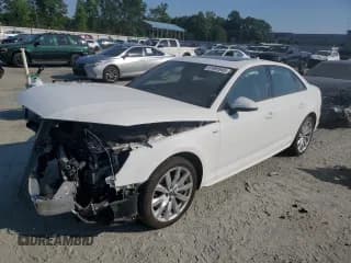 ✅ 2018 Audi A4 Premium • VIN: WAUDNAF45JN016859 • Lot: 61995945. Listed on Copart with 39,849 mi. Free auction sales archive from the USA and detailed vehicle history report at DreamBid. Image 1.