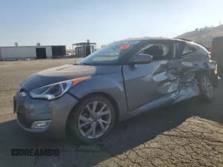 ✅ 2017 Hyundai Veloster • VIN: KMHTC6AD9HU313363 • Lot: 77983884. Wystawiony na Copart z przebiegiem 85 517 mil. Bezpłatny archiwum sprzedaży aukcyjnych z USA i szczegółowy raport historii pojazdu na DreamBid. Zdjęcie 1.