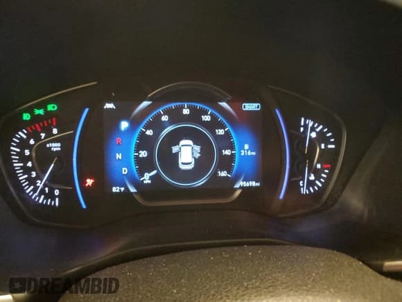 ✅ 2019 Hyundai Santa Fe SEL • VIN: 5NMS3CAD2KH012608 • Lot: 59444514. Wystawiony na Copart z przebiegiem 95 698 mil. Bezpłatny archiwum sprzedaży aukcyjnych z USA i szczegółowy raport historii pojazdu na DreamBid. Zdjęcie 9.