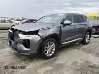 ✅ 2019 Hyundai Santa Fe SEL • VIN: 5NMS33AD1KH057006 • Лот: 39103613. Опубликован ранее на Copart с пробегом 57 351 миль. Бесплатный доступ к архиву аукционных продаж из США и подробный отчёт об истории автомобиля на DreamBid. Изображение 1.