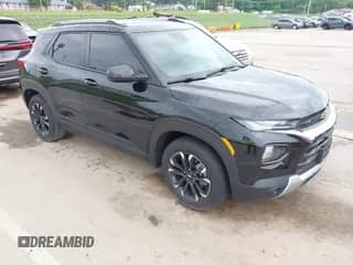 2021 Chevrolet TrailBlazer LT with VIN KL79MPSL9MB006463, listed as a IAAI auction lot 42521821 with 68,875 mi miles and . Bid and sale history available at DreamBid. Image 1.