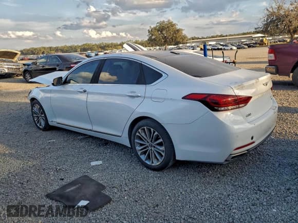 ✅ 2017 Genesis G80 3.8L • VIN: KMHGN4JEXHU175969 • Lot: 94441805. Listed on Copart with 114,719 mi. Free auction sales archive from the USA and detailed vehicle history report at DreamBid. Image 2.