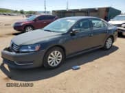 ✅ 2012 Volkswagen Passat S • VIN: 1VWAH7A3XCC027401 • Lot: 57490225. Listed on Copart with 141,298 mi. Free auction sales archive from the USA and detailed vehicle history report at DreamBid. Image 1.