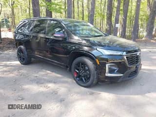 ✅ 2023 Chevrolet Traverse Premier • VIN: 1GNERKKW8PJ334863 • Lot: 42060557. Listed on IAAI with 24,108 mi. Free auction sales archive from the USA and detailed vehicle history report at DreamBid. Image 1.