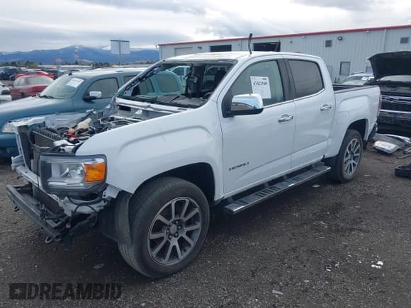 ✅ 2020 GMC Canyon 4WD Denali • VIN: 1GTG6EEN4L1218035 • Lot: 43421949. Listed on IAAI with 73,166 mi. Free auction sales archive from the USA and detailed vehicle history report at DreamBid. Image 22.