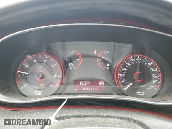 ✅ 2015 Dodge Dart SXT • VIN: 1C3CDFBBXFD352379 • Lot: 54332815. Listed on Copart with 108,986 mi. Free auction sales archive from the USA and detailed vehicle history report at DreamBid. Image 9.