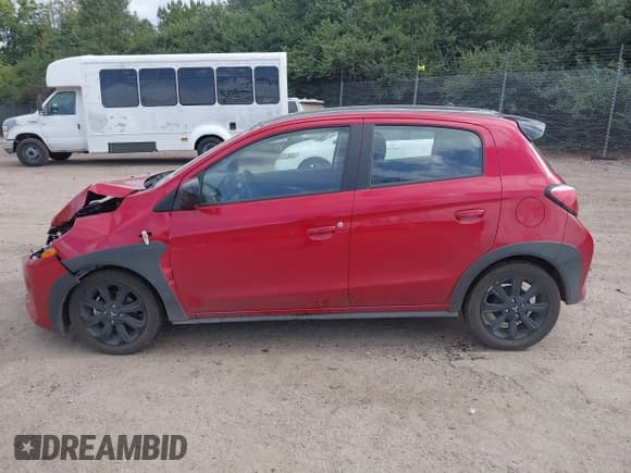 ✅ 2024 Mitsubishi Mirage Black Edition • VIN: ML32AWHJ6RH001659 • Lot: 43385398. Listed on IAAI with 33,200 mi. Free auction sales archive from the USA and detailed vehicle history report at DreamBid. Image 14.