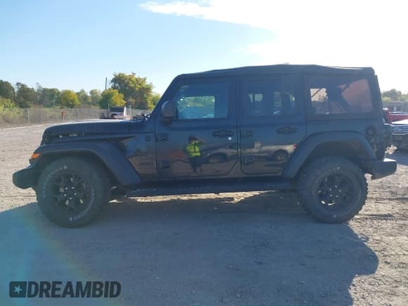 ✅ 2022 Jeep Wrangler Unlimited Sport S • VIN: 1C4HJXDG9NW164075 • Лот: 43364399. Опубликован ранее на IAAI с пробегом 324 716 миль. Бесплатный доступ к архиву аукционных продаж из США и подробный отчёт об истории автомобиля на DreamBid. Изображение 15.