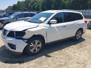 ✅ 2018 Nissan Pathfinder SV • VIN: 5N1DR2MM1JC639662 • Лот: 43069246. Опубликован ранее на IAAI с пробегом 121 738 миль. Бесплатный доступ к архиву аукционных продаж из США и подробный отчёт об истории автомобиля на DreamBid. Изображение 2.