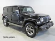 ✅ 2023 Jeep Wrangler Sahara • VIN: 1C4HJXEN5PW529691 • Lot: 44383855. Listed on Copart with 12,779 mi. Free auction sales archive from the USA and detailed vehicle history report at DreamBid. Image 1.