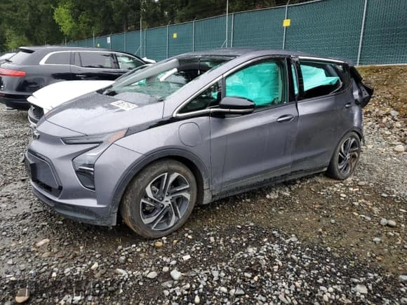 ✅ 2023 Chevrolet Bolt EV 2LT • VIN: 1G1FX6S0XP4149128 • Lot: 55105825. Wystawiony na Copart z przebiegiem 34 722 mil. Bezpłatny archiwum sprzedaży aukcyjnych z USA i szczegółowy raport historii pojazdu na DreamBid. Zdjęcie 1.