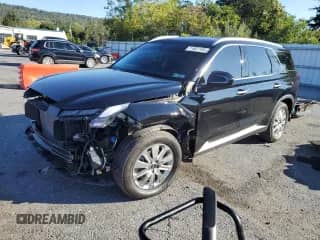 2025 Hyundai Palisade SEL z VIN KM8R2DGE3SU905558, wystawiony jako Copart lot #71807185 z przebiegiem 13 125 mil mil oraz Szkoda całkowita • Salvage title. Historia ofert i sprzedaży dostępna na DreamBid. Obrazek 1.