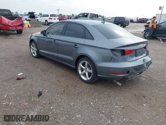 ✅ 2016 Audi A3 Premium • VIN: WAUB8GFF1G1114676 • Lot: 43477475. Listed on IAAI with 61,778 mi. Free auction sales archive from the USA and detailed vehicle history report at DreamBid. Image 3.