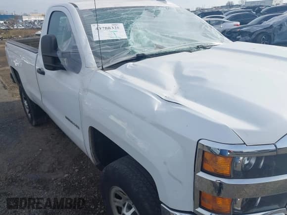 ✅ 2015 Chevrolet Silverado 2500HD Work Truck • VIN: 1GC0KUEG8FZ533922 • Lot: 43788328. Listed on IAAI with 82,758 mi. Free auction sales archive from the USA and detailed vehicle history report at DreamBid. Image 17.