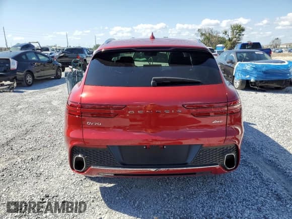 ✅ 2022 Genesis GV70 2.5T • VIN: KMUMADTB2NU059857 • Лот: 56451595. Опубликован ранее на Copart с пробегом 28 379 миль. Бесплатный доступ к архиву аукционных продаж из США и подробный отчёт об истории автомобиля на DreamBid. Изображение 6.