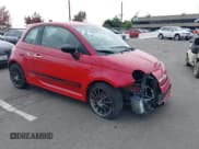 ✅ 2015 FIAT 500 Abarth • VIN: 3C3CFFFH1FT663315 • Lot: 43699550. Listed on IAAI with 76,214 mi. Free auction sales archive from the USA and detailed vehicle history report at DreamBid. Image 1.