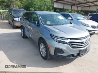 ✅ 2023 Chevrolet Equinox LS • VIN: 3GNAXFEG0PL190668 • Lot: 42667576. Wystawiony na IAAI z przebiegiem 24 887 mil. Bezpłatny archiwum sprzedaży aukcyjnych z USA i szczegółowy raport historii pojazdu na DreamBid. Zdjęcie 1.