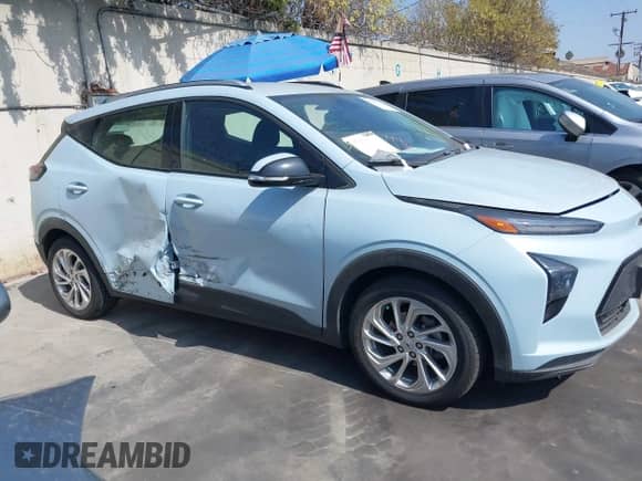 2023 Chevrolet Bolt EUV LT с VIN 1G1FY6S03P4123404, выставлен на аукционе IAAI как лот 43394743 с пробегом 13 257 миль миль и . История ставок и продаж доступна на DreamBid. Изображение 13.