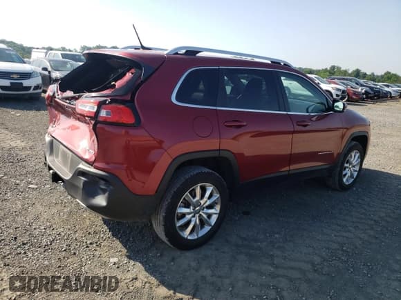 ✅ 2014 Jeep Cherokee Limited • VIN: 1C4PJMDS9EW291472 • Lot: 61140905. Listed on Copart with 138,930 mi. Free auction sales archive from the USA and detailed vehicle history report at DreamBid. Image 3.