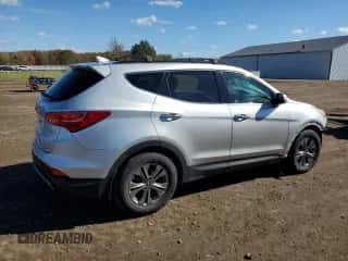 2016 Hyundai Santa Fe z VIN 5XYZU3LB7GG330894, wystawiony jako Copart lot #87209335 z przebiegiem 123 680 mil mil oraz Szkoda całkowita • Salvage title. Historia ofert i sprzedaży dostępna na DreamBid. Obrazek 3.