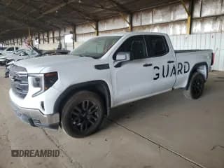 ✅ 2023 GMC Sierra 1500 Pro • VIN: 1GTRHAEK5PZ107275 • Лот: 63570945. Опубликован ранее на Copart с пробегом 57 789 миль. Бесплатный доступ к архиву аукционных продаж из США и подробный отчёт об истории автомобиля на DreamBid. Изображение 1.