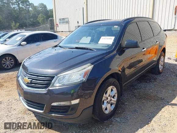 ✅ 2015 Chevrolet Traverse LS • VIN: 1GNKRFKD1FJ150100 • Лот: 43124481. Опубликован ранее на IAAI с пробегом 217 826 миль. Бесплатный доступ к архиву аукционных продаж из США и подробный отчёт об истории автомобиля на DreamBid. Изображение 2.