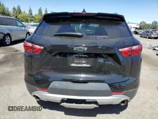 2020 Chevrolet Blazer LT with VIN 3GNKBDRS5LS631586, listed as a Copart auction lot 68446714 with 34,692 mi miles and Salvage title. Bid and sale history available at DreamBid. Image 6.