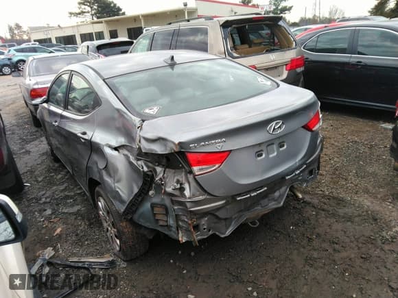✅ 2012 Hyundai Elantra GLS • VIN: KMHDH4AE1CU445979 • Lot: 35565077. Listed on IAAI with 111,989 mi. Free auction sales archive from the USA and detailed vehicle history report at DreamBid. Image 3.