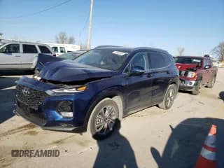 ✅ 2020 Hyundai Santa Fe Limited • VIN: 5NMS5CAD4LH283231 • Lot: 76850223. Wystawiony na Copart z przebiegiem 51 224 mil. Bezpłatny archiwum sprzedaży aukcyjnych z USA i szczegółowy raport historii pojazdu na DreamBid. Zdjęcie 1.