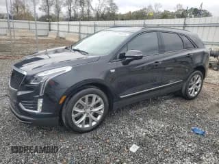 ✅ 2021 Cadillac XT5 AWD Sport • VIN: 1GYKNGRS8MZ145046 • Lot: 79646324. Listed on Copart with 93,576 mi. Free auction sales archive from the USA and detailed vehicle history report at DreamBid. Image 1.