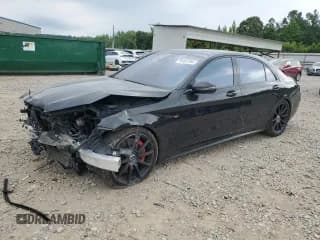 ✅ 2018 Mercedes-Benz S 63 AMG • VIN: WDDUG8JB8JA376474 • Lot: 55487394. Listed on Copart with 57,490 mi. Free auction sales archive from the USA and detailed vehicle history report at DreamBid. Image 1.