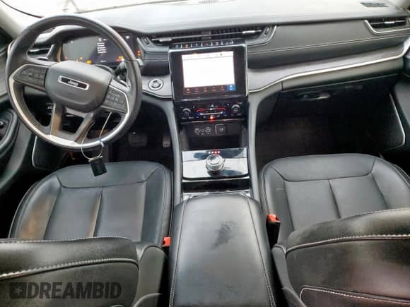 2022 Jeep Grand Cherokee Limited with VIN 1C4RJJBGXN8568107, listed as a Copart auction lot 82621465 with 25,069 mi miles and Salvage title. Bid and sale history available at DreamBid. Image 8.