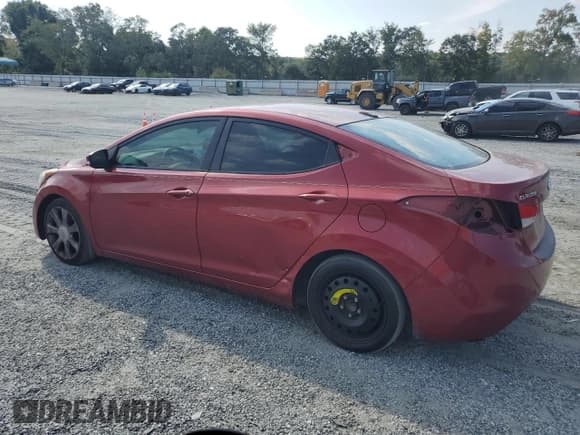 ✅ 2013 Hyundai Elantra GLS • VIN: 5NPDH4AE4DH249616 • Lot: 81478295. Listed on Copart with 140,064 mi. Free auction sales archive from the USA and detailed vehicle history report at DreamBid. Image 2.
