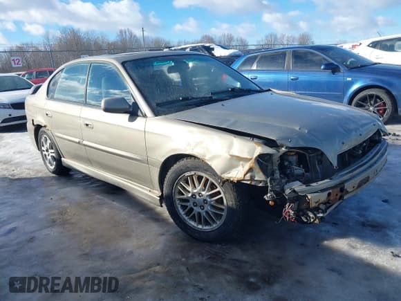 ✅ 2000 Subaru Legacy • VIN: 4S3BE6450Y6210593 • Lot: 41673708. Listed on IAAI with 105,684 mi. Free auction sales archive from the USA and detailed vehicle history report at DreamBid. Image 1.