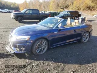 ✅ 2023 Audi A5 Cabriolet S line Premium Plus • VIN: WAU4AGF57PN007600 • Lot: 90586505. Listed on Copart with 15,036 mi. Free auction sales archive from the USA and detailed vehicle history report at DreamBid. Image 1.