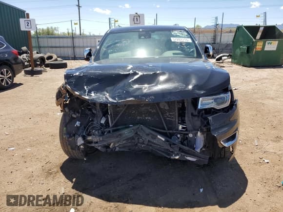 ✅ 2019 Jeep Grand Cherokee Overland • VIN: 1C4RJFCG7KC709686 • Lot: 57207255. Listed on Copart with 73,342 mi. Free auction sales archive from the USA and detailed vehicle history report at DreamBid. Image 5.