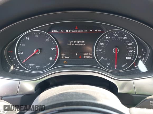 ✅ 2016 Audi A6 Premium Plus • VIN: WAUGFAFC8GN027803 • Лот: 42425010. Опубликован ранее на IAAI с пробегом 87 816 миль. Бесплатный доступ к архиву аукционных продаж из США и подробный отчёт об истории автомобиля на DreamBid. Изображение 7.