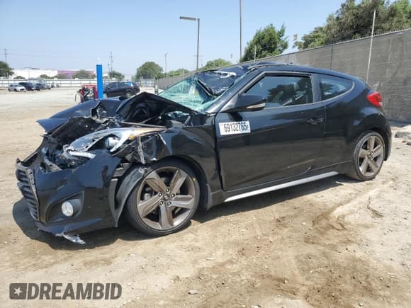✅ 2014 Hyundai Veloster Turbo • VIN: KMHTC6AE2EU204537 • Лот: 69132765. Опубликован ранее на Copart с пробегом 130 390 миль. Бесплатный доступ к архиву аукционных продаж из США и подробный отчёт об истории автомобиля на DreamBid. Изображение 1.