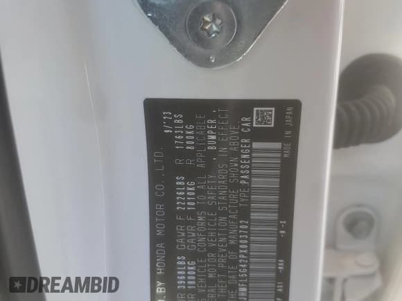 ✅ 2023 Honda Civic Type R • VIN: JHMFL5G42PX003702 • Lot: 61310054. Wystawiony na Copart z przebiegiem 3 158 mil. Bezpłatny archiwum sprzedaży aukcyjnych z USA i szczegółowy raport historii pojazdu na DreamBid. Zdjęcie 12.