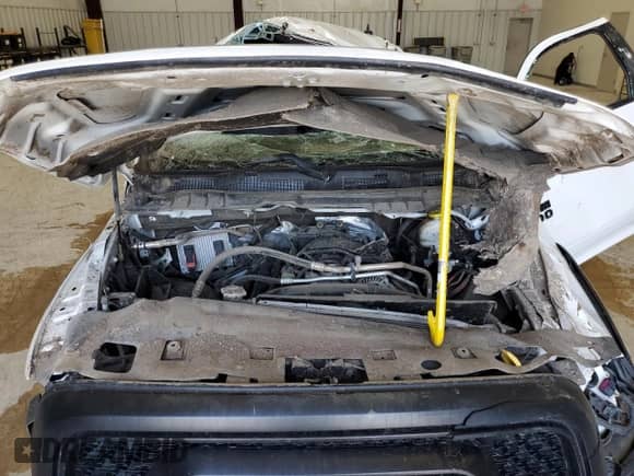 2021 Ram 1500 Warlock z VIN 1C6RR6GT3MS506620, wystawiony jako Copart lot #55771165 z przebiegiem 92 691 mil mil oraz Czysty tytuł • Clean title. Historia ofert i sprzedaży dostępna na DreamBid. Obrazek 11.