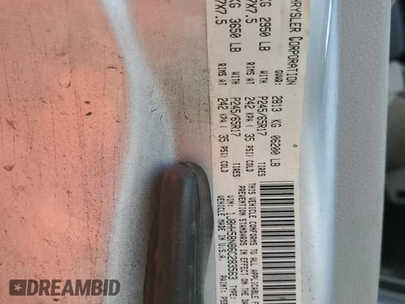 ✅ 2006 Jeep Commander Limited • VIN: 1J8HH58N86C283563 • Lot: 64751605. Listed on Copart with 203,567 mi. Free auction sales archive from the USA and detailed vehicle history report at DreamBid. Image 13.