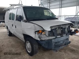 ✅ 2013 Ford Econoline Cargo Commercial • VIN: 1FTNE1EW3DDA23099 • Lot: 42378723. Listed on IAAI with 148,512 mi. Free auction sales archive from the USA and detailed vehicle history report at DreamBid. Image 1.