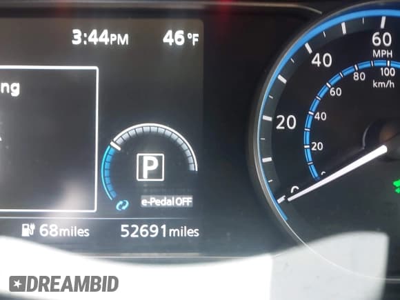 ✅ 2020 Nissan LEAF SV • VIN: 1N4AZ1CP8LC302444 • Лот: 43877929. Опубликован ранее на IAAI с пробегом 52 691 миль. Бесплатный доступ к архиву аукционных продаж из США и подробный отчёт об истории автомобиля на DreamBid. Изображение 15.