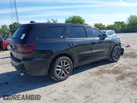 ✅ 2020 Dodge Durango R/T • VIN: 1C4SDJCT7LC257409 • Lot: 43088237. Listed on IAAI with 93,258 mi. Free auction sales archive from the USA and detailed vehicle history report at DreamBid. Image 4.
