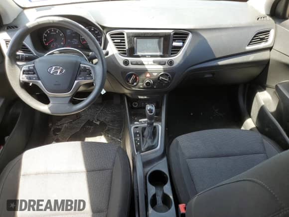2019 Hyundai Accent SE with VIN 3KPC24A30KE053024, listed as a Copart auction lot 48914703 with 61,262 mi miles and . Bid and sale history available at DreamBid. Image 8.