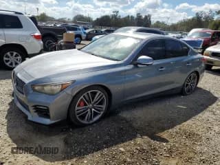 ✅ 2014 Infiniti Q50 Hybrid Premium • VIN: JN1AV7AP7EM691654 • Lot: 86886075. Wystawiony na Copart z przebiegiem 120 210 mil. Bezpłatny archiwum sprzedaży aukcyjnych z USA i szczegółowy raport historii pojazdu na DreamBid. Zdjęcie 1.