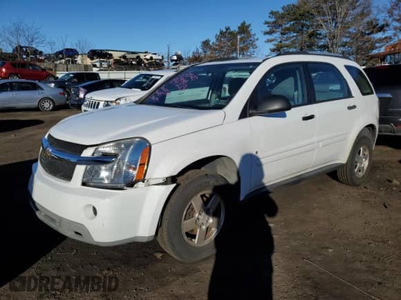 2007 Chevrolet Equinox LS with VIN 2CNDL13F376228019, listed as a Copart auction lot 41408034 with 86,375 mi miles and Clean title. Bid and sale history available at DreamBid. Image 1.