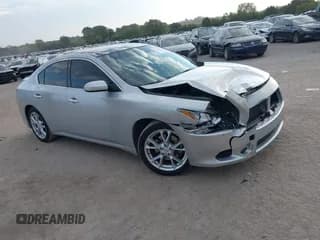 ✅ 2014 Nissan Maxima SV • VIN: 1N4AA5AP2EC472108 • Lot: 43356452. Listed on IAAI with 144,998 mi. Free auction sales archive from the USA and detailed vehicle history report at DreamBid. Image 1.